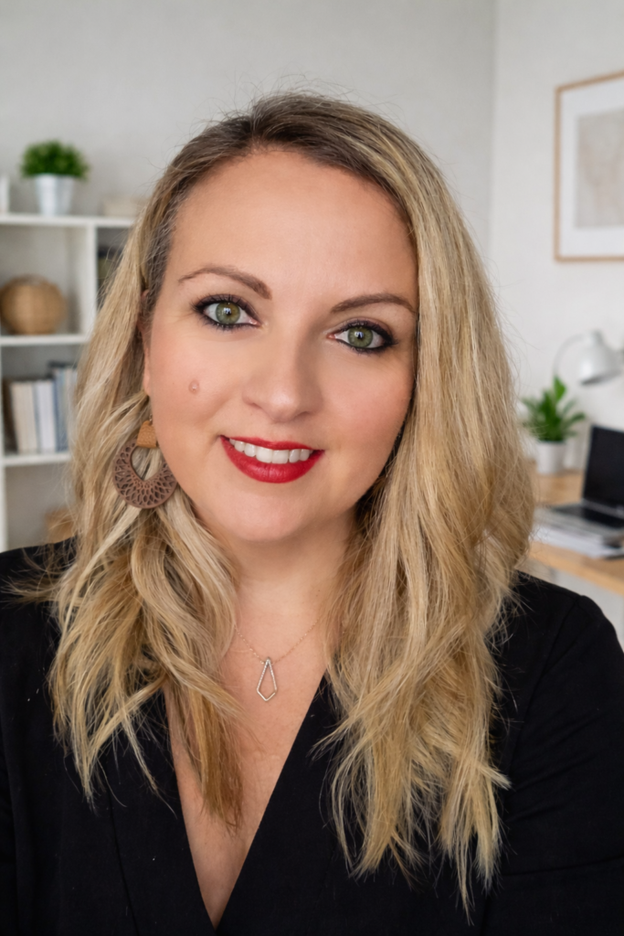 Cindy, assistante indépendante avec 20 ans d'expérience en administratif, gestion et digital